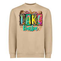 Mushroom lake babe Heavyweight Sweatshirt - Zillion Design Studio