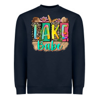 Navy lake babe Heavyweight Sweatshirt - Zillion Design Studio