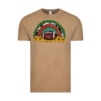 Vintage Coffee merry christmas sunflower rainbow Vintage Tee - BarkalooDesign