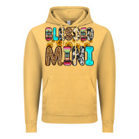Vintage Mustard blessed mini Vintage Hoodie - Zillion Design Studio