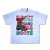 Grape Ice all i brought back with me was some sand in my boots Urban Heavy Tee - HRA Design Shop