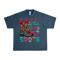 Midnight Navy all i brought back with me was some sand in my boots Urban Heavy Tee - HRA Design Shop