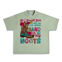 Oil Green all i brought back with me was some sand in my boots Urban Heavy Tee - HRA Design Shop