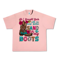 Salmon all i brought back with me was some sand in my boots Urban Heavy Tee - HRA Design Shop