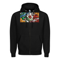 Black usa flag and mexico flag with sunflower and cowhide  license plate Zipper Hoodie - Artiststas
