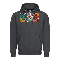 Smoke usa flag and mexico flag with sunflower and cowhide  license plate Zipper Hoodie - Artiststas