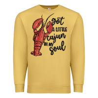 Antique Gold got a little cajun in my soul Premium Sweatshirt - MaliasSmallBusiness