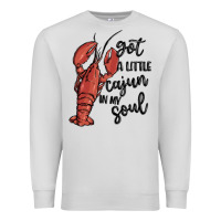 Dove Grey got a little cajun in my soul Premium Sweatshirt - MaliasSmallBusiness