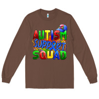 Chestnut autısm support squad Long Sleeve Tee - AdoDesignShop