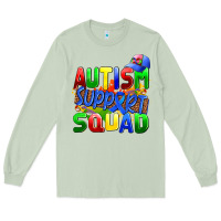 Matcha autısm support squad Long Sleeve Tee - AdoDesignShop