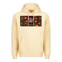 Pina Colada Chingona Sugar Skull License Plate Premium Hoodie - BundleAndBundleShop