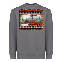 Storm Christmas farm and truck Heavyweight Sweatshirt - RanaPortraitStore
