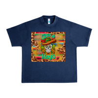 Navy cinco de mayo sombrero skull Urban Heavy Tee - BarkalooDesign