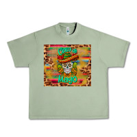 Oil Green cinco de mayo sombrero skull Urban Heavy Tee - BarkalooDesign