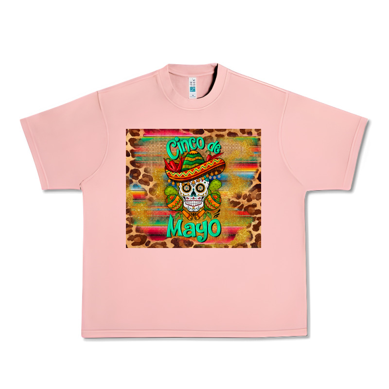 Cinco De Mayo Sombrero Skull Urban Heavy Tee by BarkalooDesign | Teevron