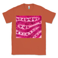 Copper pink glitter heart Classic Tee - JahusDesignShop