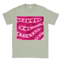 Matcha pink glitter heart Classic Tee - JahusDesignShop