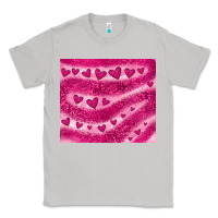 Moon Dust pink glitter heart Classic Tee - JahusDesignShop