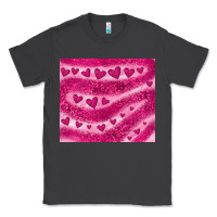 Smoke pink glitter heart Classic Tee - JahusDesignShop