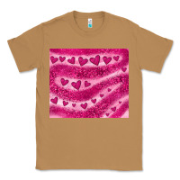 Toasted Coconut pink glitter heart Classic Tee - JahusDesignShop