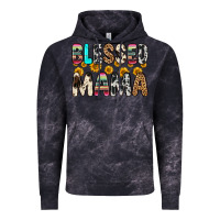 Cloud Black blessed mama Vintage Hoodie - Zillion Design Studio
