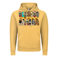 Vintage Mustard blessed mama Vintage Hoodie - Zillion Design Studio