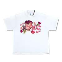 White chicken valentine's day xoxo Urban Heavy Tee - FaDigitalArtStudio