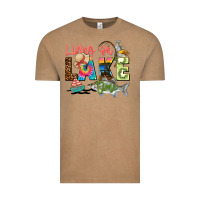 Vintage Coffee living on lake time Vintage Tee - Zillion Design Studio