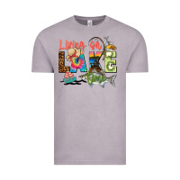 Vintage Zinc living on lake time Vintage Tee - Zillion Design Studio