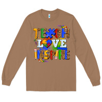 Toasted Coconut teach love inspire Long Sleeve Tee - AdoDesignShop