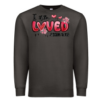 Smoke i am loved john 3 16 Premium Sweatshirt - MaliasSmallBusiness
