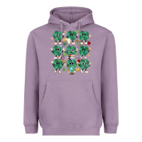 Lavender teacher st patrick day clovers Heavyweight Hoodie - MaliasSmallBusiness