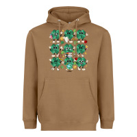 Toasted Coconut teacher st patrick day clovers Heavyweight Hoodie - MaliasSmallBusiness