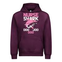 Mauve Wine Nurse Shark Doo Doo Doo Urban Hoodie - Bettercallsaul