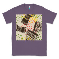 Lavender african drum seamless pattern Classic Tee - BundleAndBundleShop