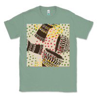 Sage african drum seamless pattern Classic Tee - BundleAndBundleShop