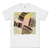 White african drum seamless pattern Classic Tee - BundleAndBundleShop
