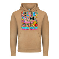 Rolling Into Third Grade Vintage Hoodie | Teevron