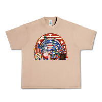 Burro 4th of July rainbow with gnomes Urban Heavy Tee - CowGirlArtShop