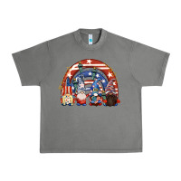 Tornado 4th of July rainbow with gnomes Urban Heavy Tee - CowGirlArtShop