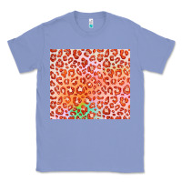 Colony Blue orange leopard glitter Classic Tee - JahusDesignShop