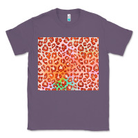Lavender orange leopard glitter Classic Tee - JahusDesignShop