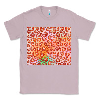 Lilac orange leopard glitter Classic Tee - JahusDesignShop