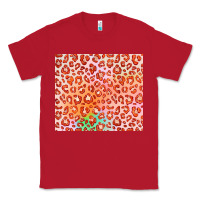 Red orange leopard glitter Classic Tee - JahusDesignShop