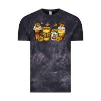 Cloud Black butterfly coffee cups Vintage Tee - Zillion Design Studio
