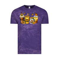 Cloud Purple butterfly coffee cups Vintage Tee - Zillion Design Studio