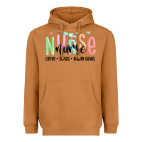 Meerkat coffee scrubs rubber gloves nurse Heavyweight Hoodie - MaliasSmallBusiness