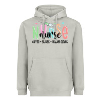 Moon Dust coffee scrubs rubber gloves nurse Heavyweight Hoodie - MaliasSmallBusiness