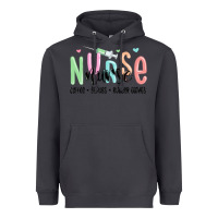 Smoke coffee scrubs rubber gloves nurse Heavyweight Hoodie - MaliasSmallBusiness
