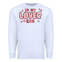 White in my lover era Premium Sweatshirt - MaliasSmallBusiness